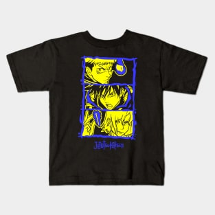 JJK Trio Anime Fanart Kids T-Shirt